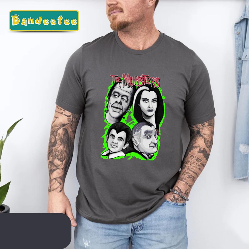 The Munsters Halloween Nostalgia Unisex T-Shirt