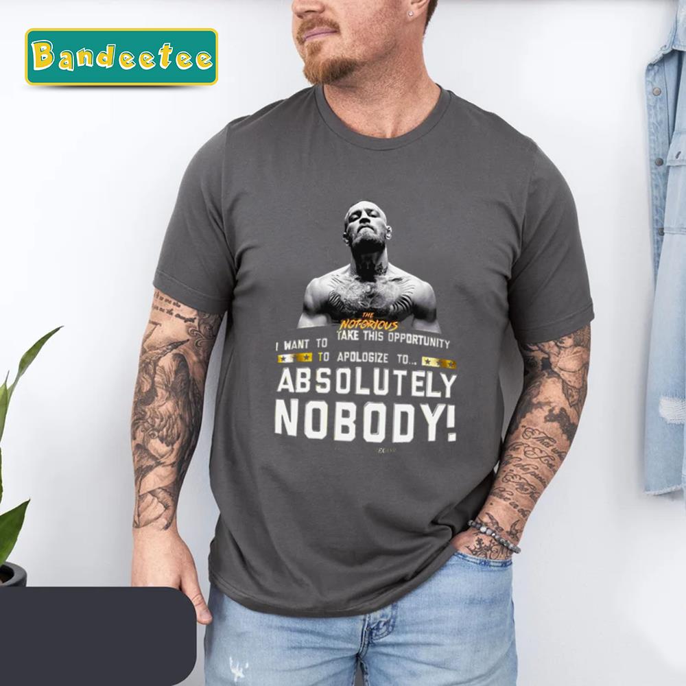 The Notorious Conor Mcgregor Unisex T-Shirt