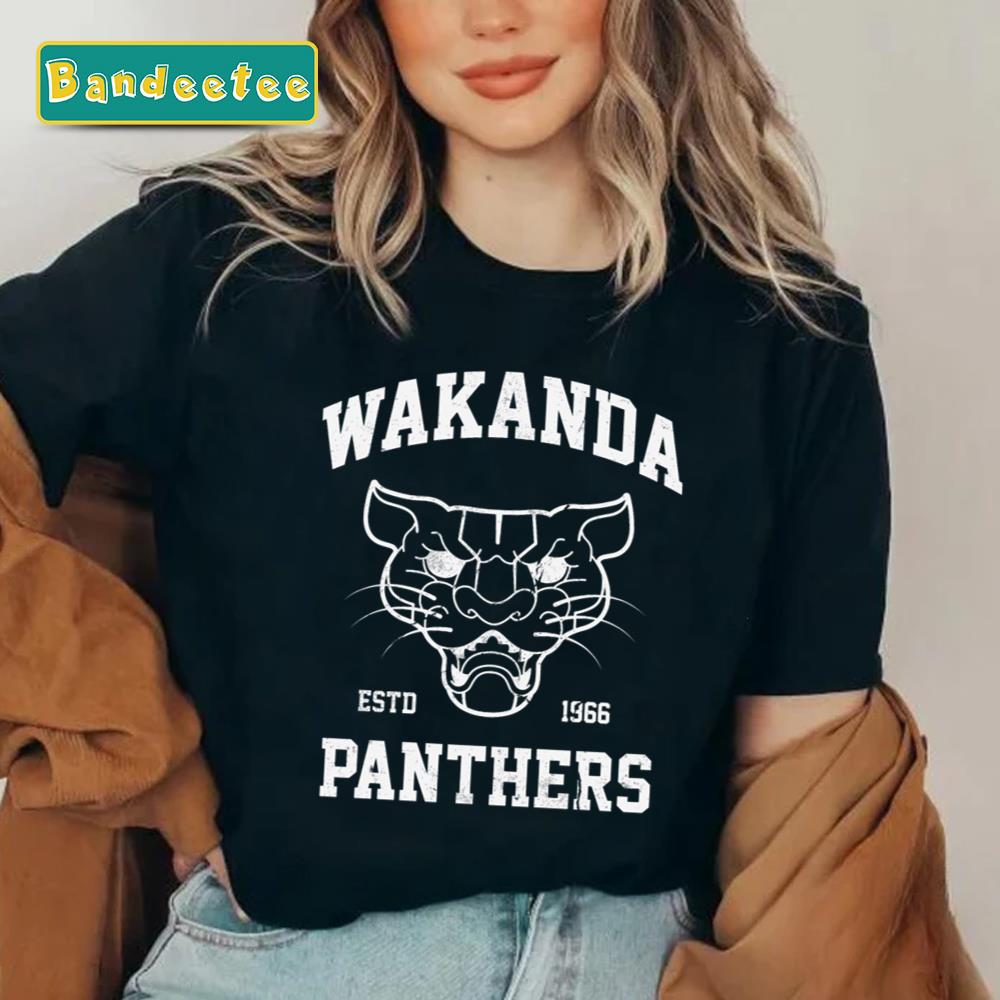 Wakanda Panthers Logo Black Panther Unisex T-Shirt