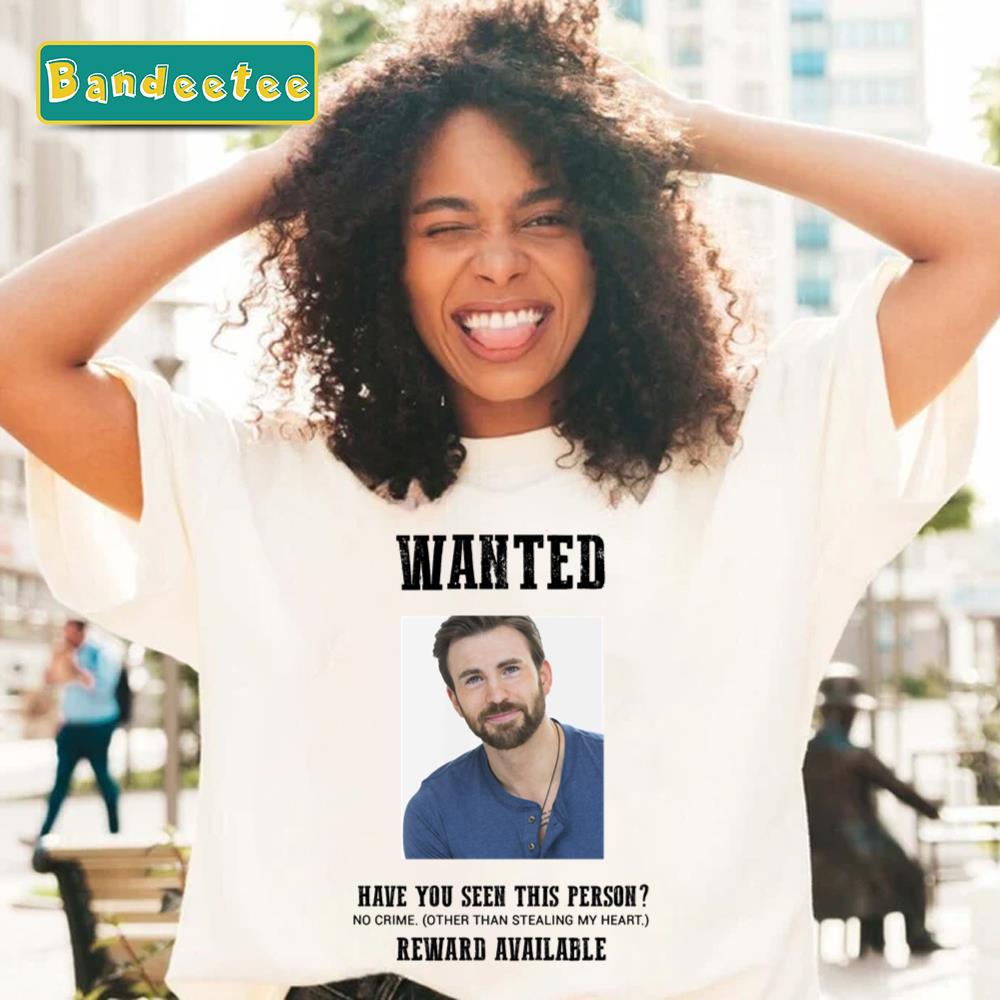 Wanted Chris Evans Captain America Unisex T-Shirt