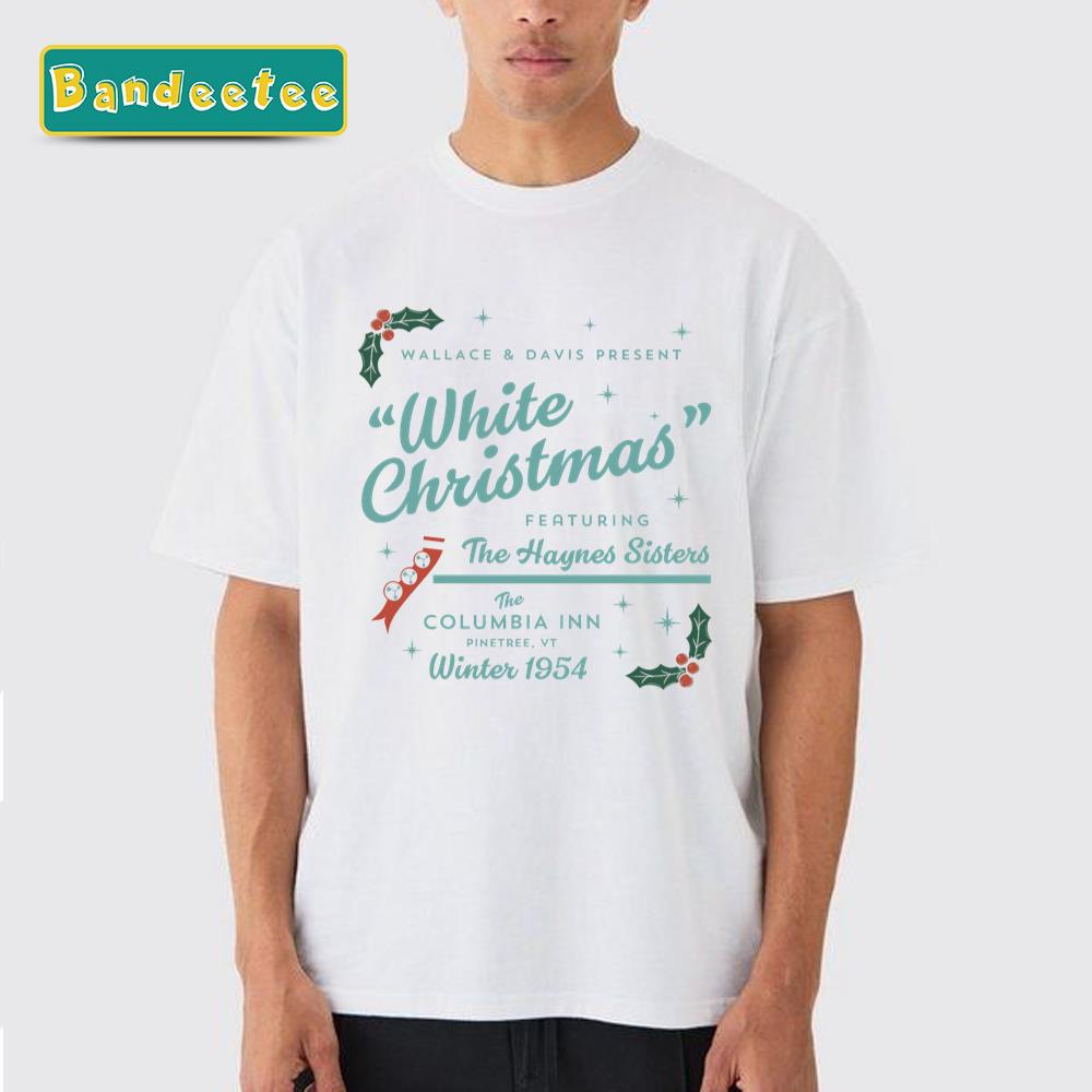 White Christmas 1954 Holiday Unisex T-Shirt