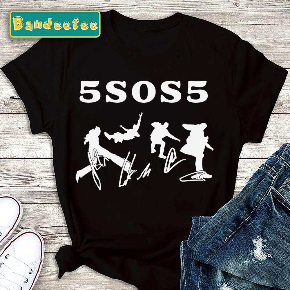 5sos Signatures 5 Seconds Of Summer Unisex T-Shirt