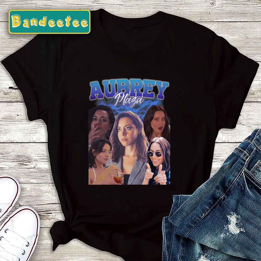 Aubrey Plaza Retro Style Unisex T-Shirt