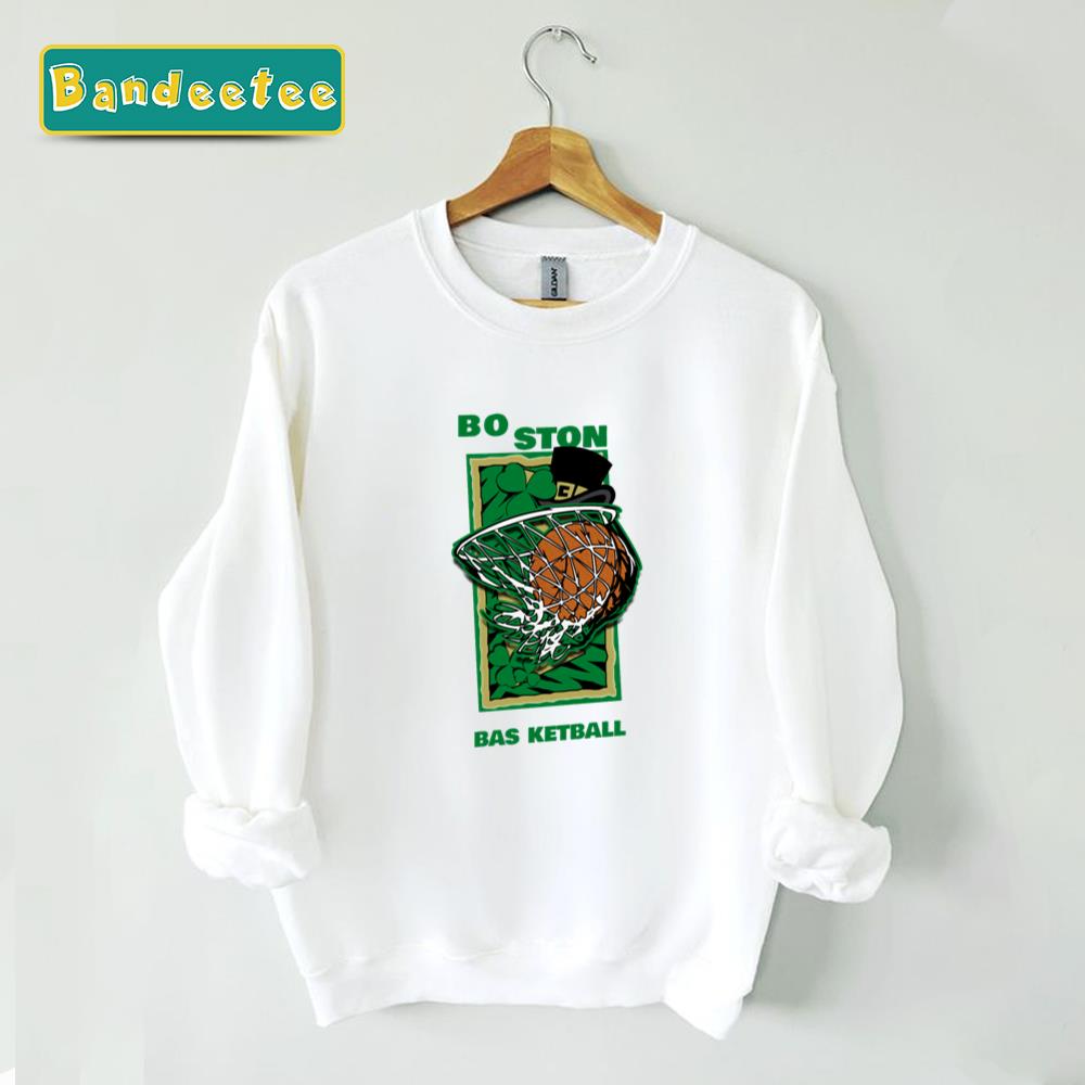 Boston Basketball 90’s Boston Celtics Unisex Sweatshirt