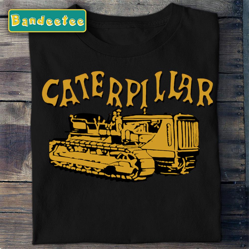 Caterpillar Bulldozer Yellow Design Unisex T-Shirt