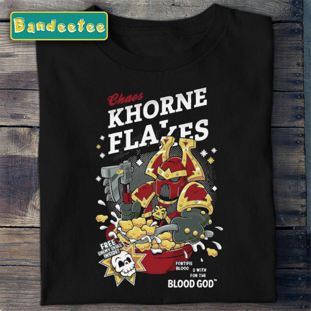 Chaos Khorne Flakes Warhammer Salamanders Unisex T-Shirt