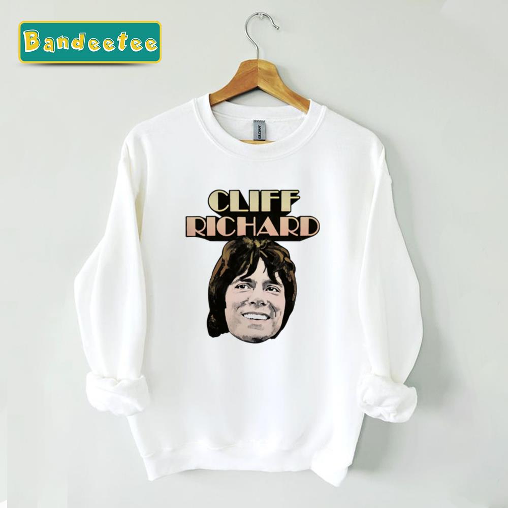 Cliff Richard Retro 70s Design Unisex Sweatshirt