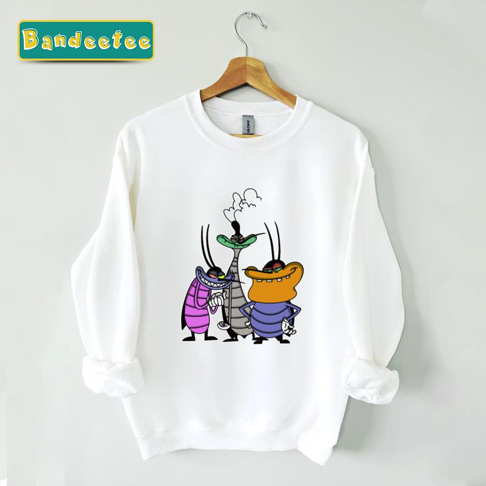 Let’s Play Oggy And The Cockroaches Unisex Sweatshirt