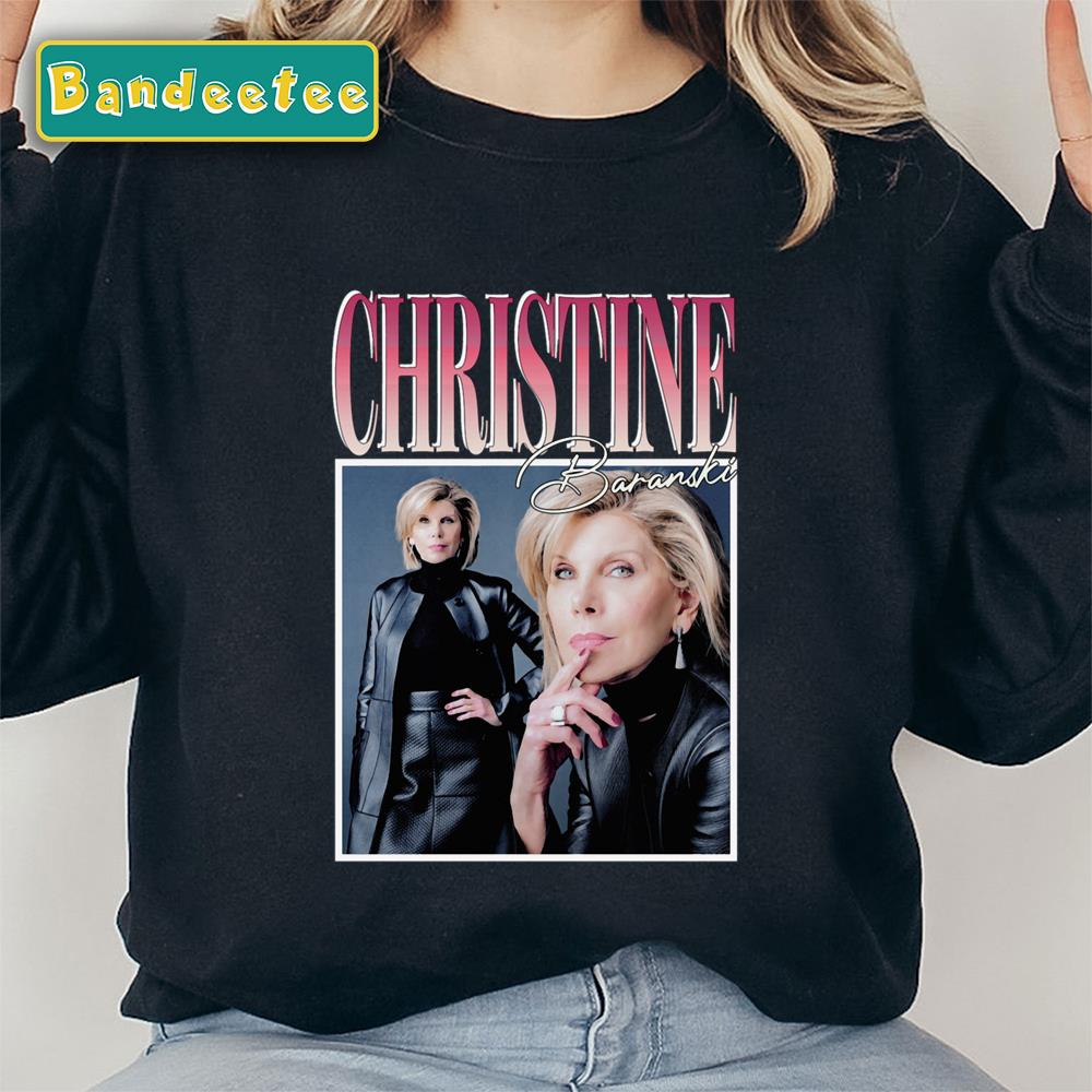 Collage Design Christine Baranski Unisex Sweatshirt