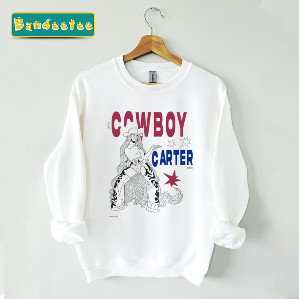 Cowboy Carter Fanart Of Beyonce Unisex Sweatshirt