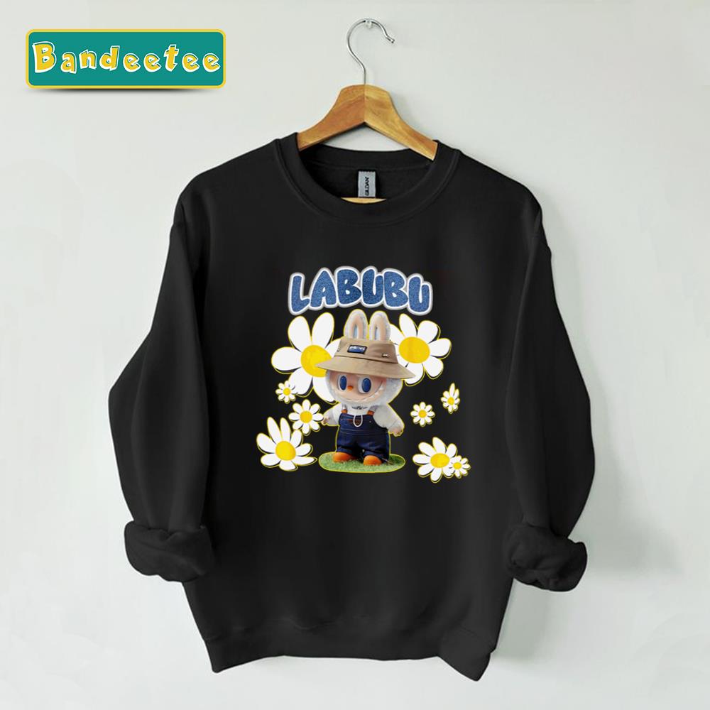 Cute Labubu Flowers Unisex Sweatshirt