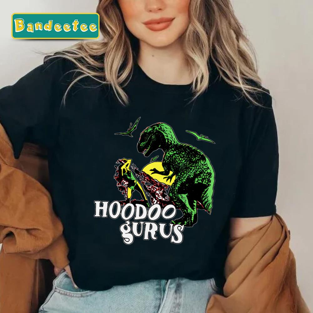 Dinosaur Green Animal Hoodoo Gurus Graphic Unisex T-Shirt