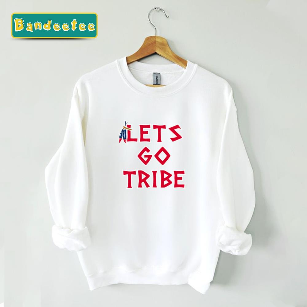 Francisco Lindor Lets Go Tribe Navy Unisex Sweatshirt