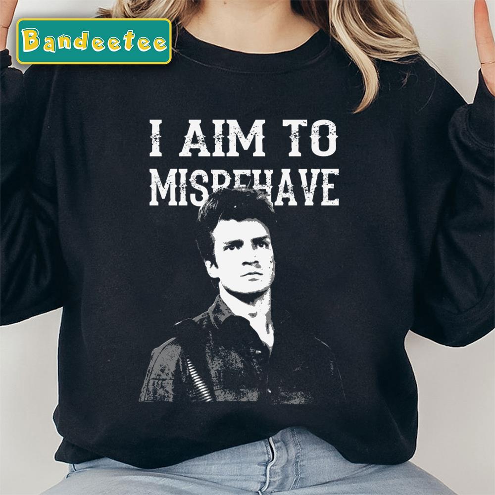 I Aim To Misbehave Nathan Fielder Unisex Sweatshirt