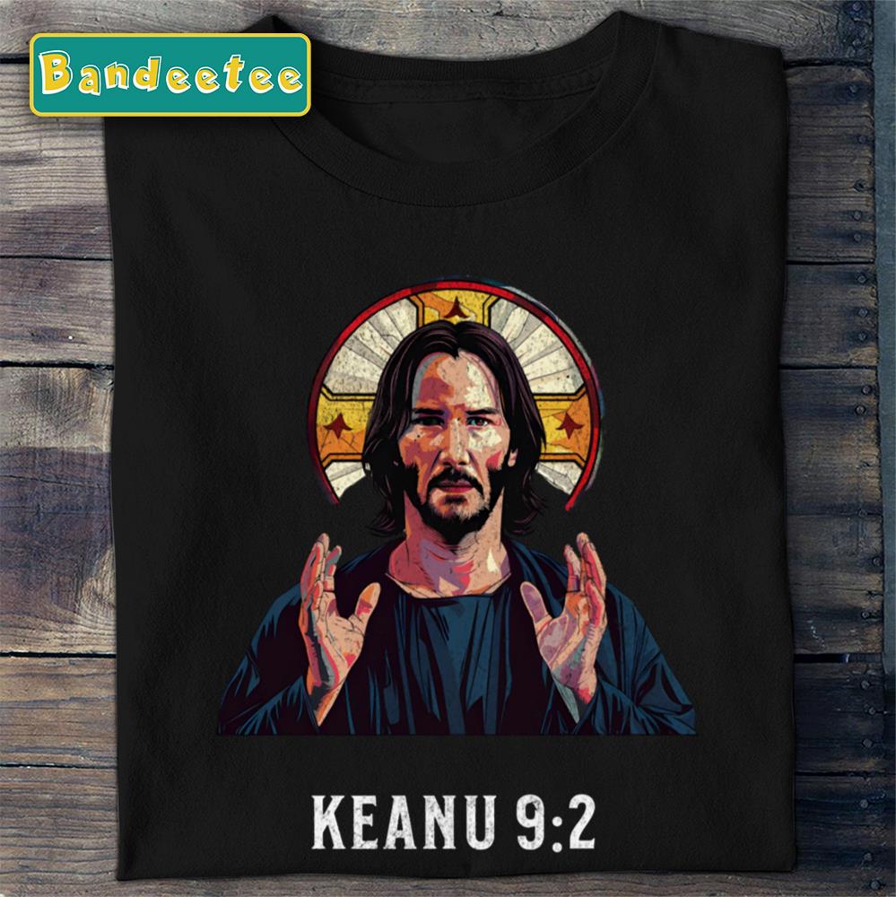 Keanu Reeves As Jesus Bible 92 Keanu Birthday Unisex T-Shirt