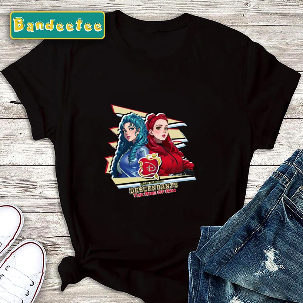 Mal Evie Wicked Friends 3 Descendants Unisex T-Shirt