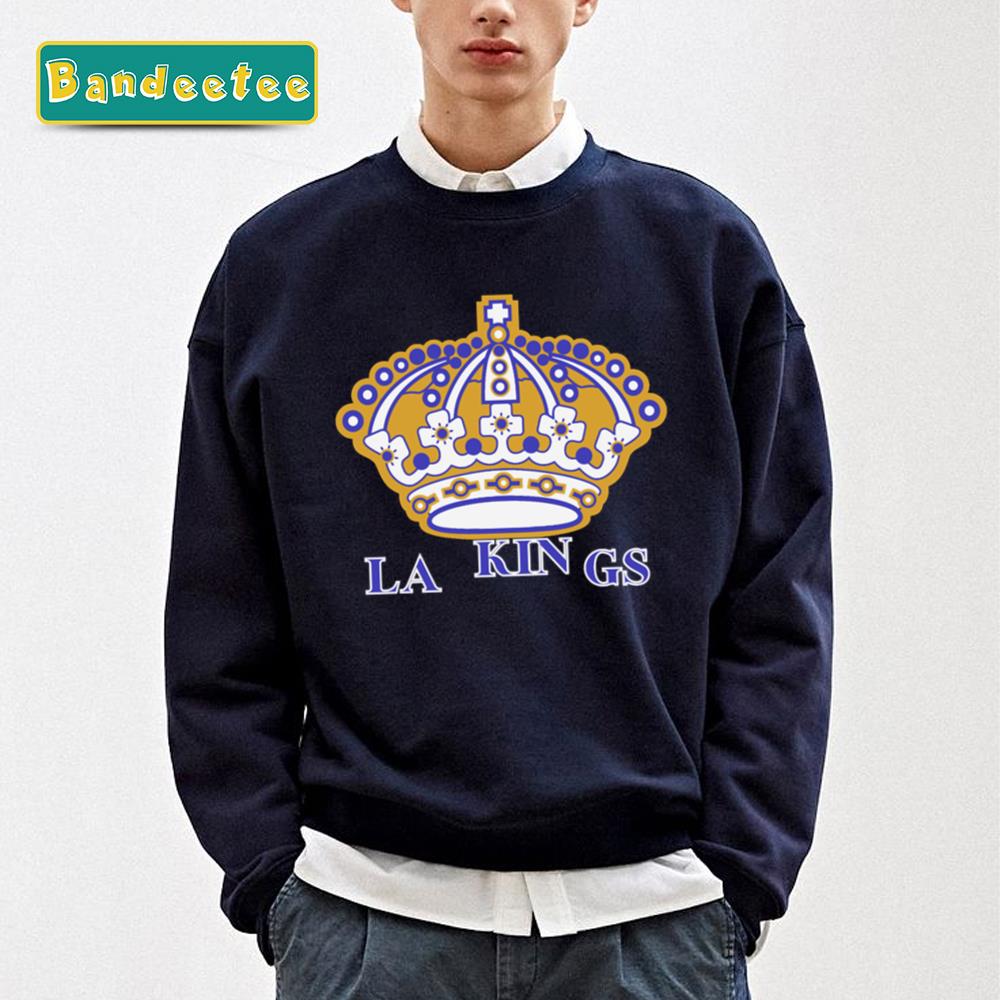 La Kings Logo Crown Unisex Sweatshirt