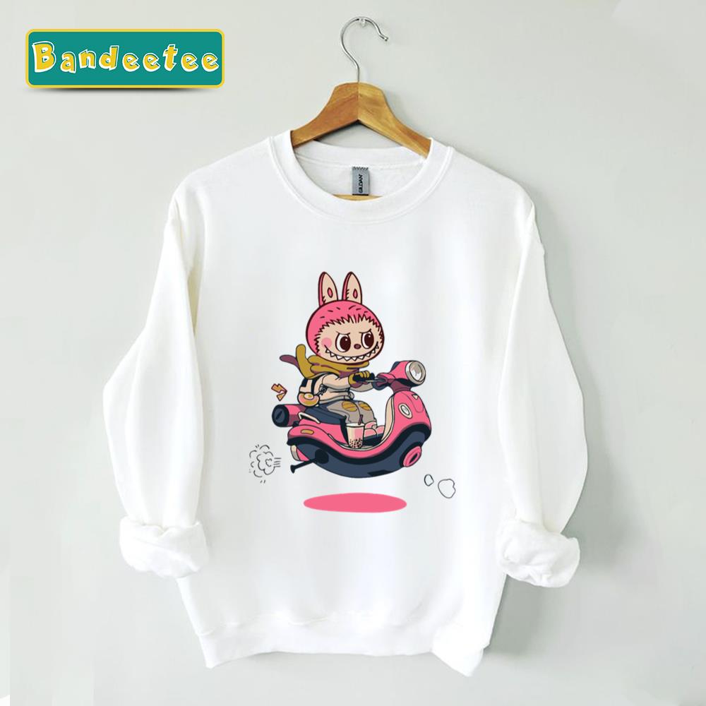 Labubu Cute Monster Pink Unisex Sweatshirt