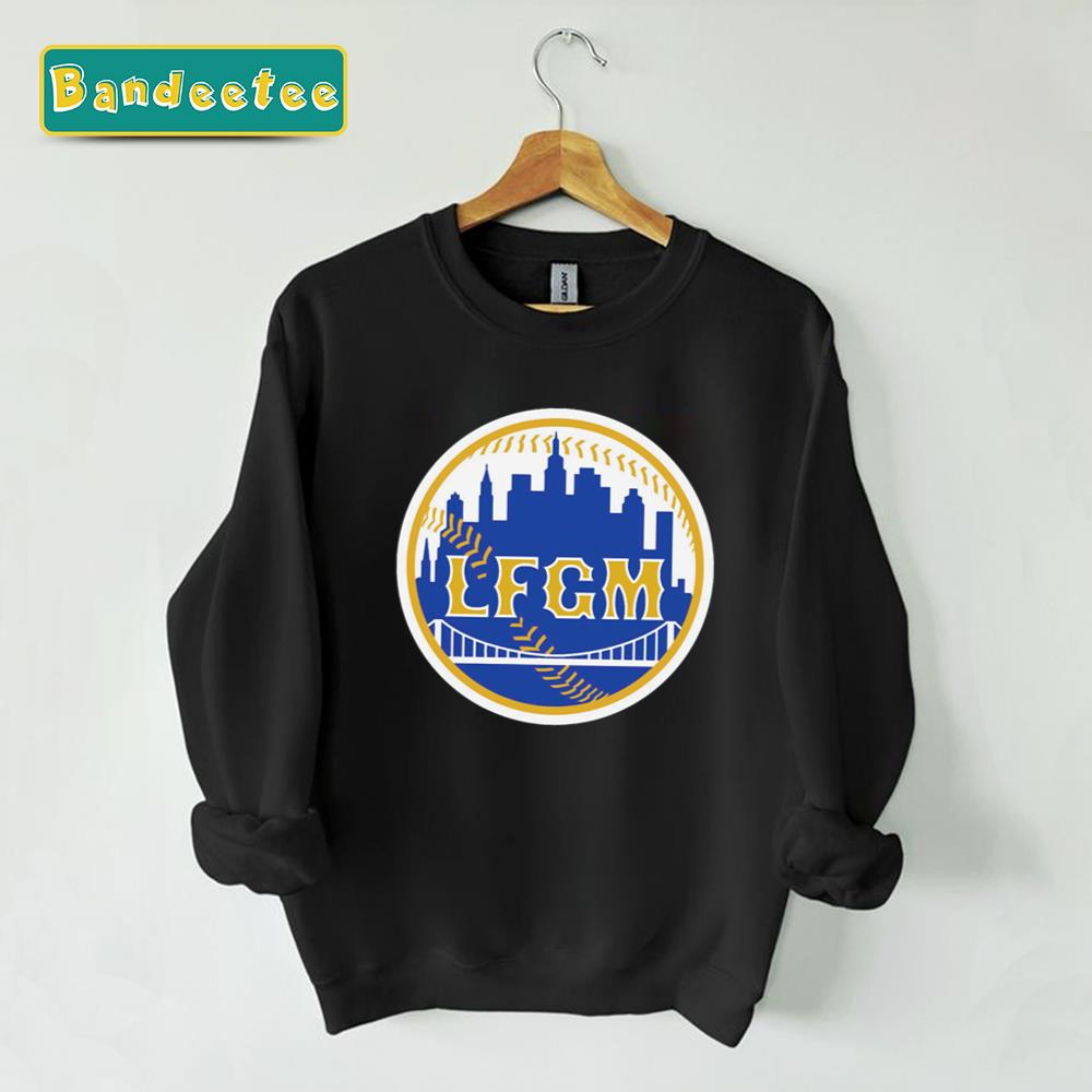 Lfgm! Yellow Logo Francisco Lindor Unisex Sweatshirt