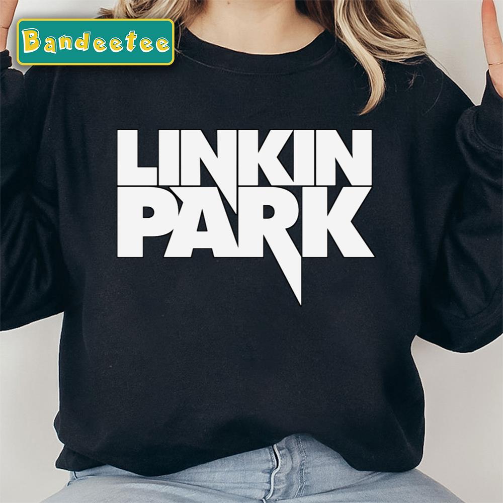 Linkin Park White Text Logo Unisex Sweatshirt