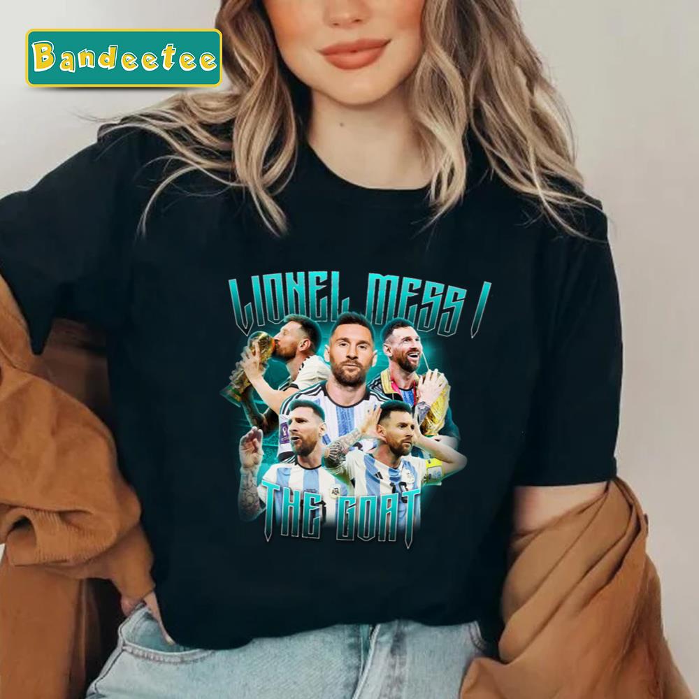 Lionel Messi Vintage Style Unisex T-Shirt