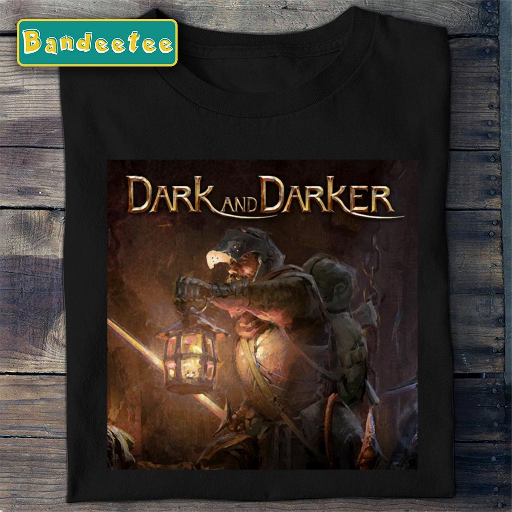 Moonlit Hunter Silhouette Witcher Dark And Darker Unisex T-Shirt