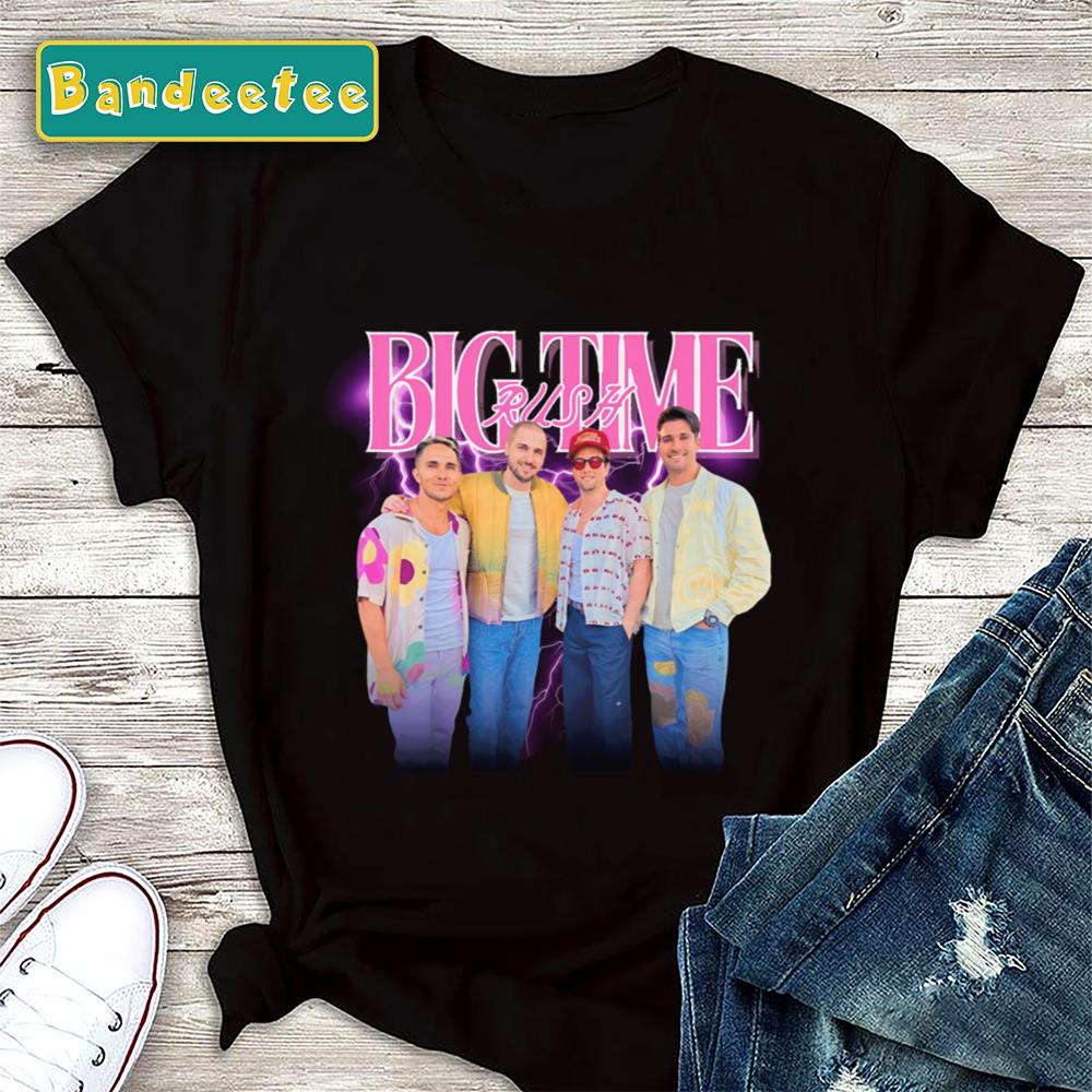 Logo Music Tour Band Big Time Rush Unisex T-Shirt