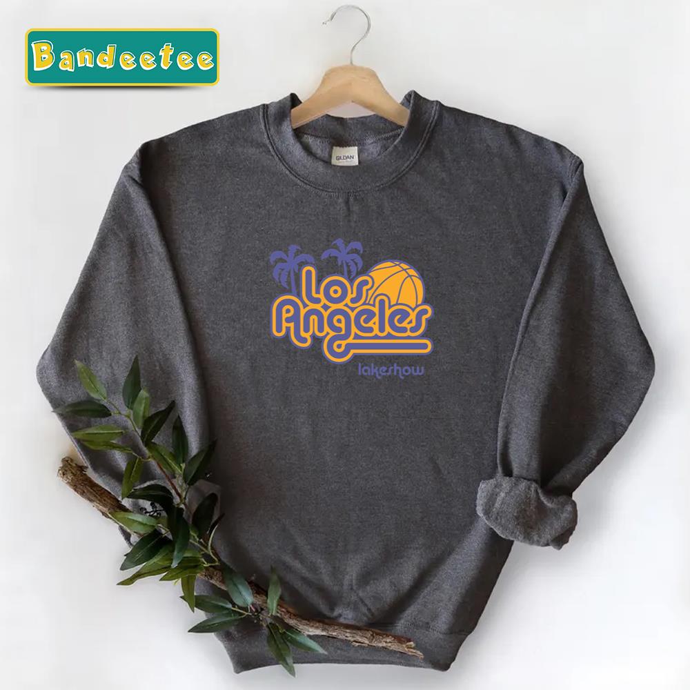 Los Angeles Lakeshow White Essential Unisex Sweatshirt