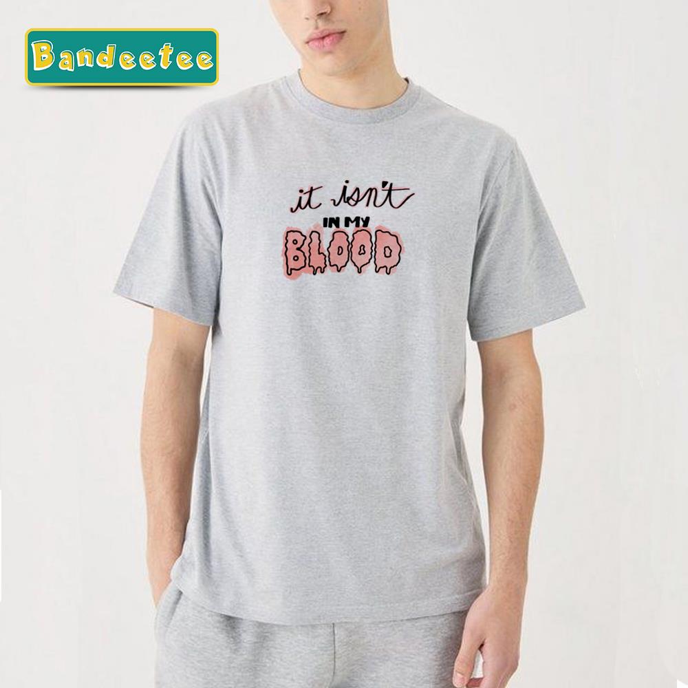 Lyrics In M Blood Shawn Mendes Unisex T-Shirt