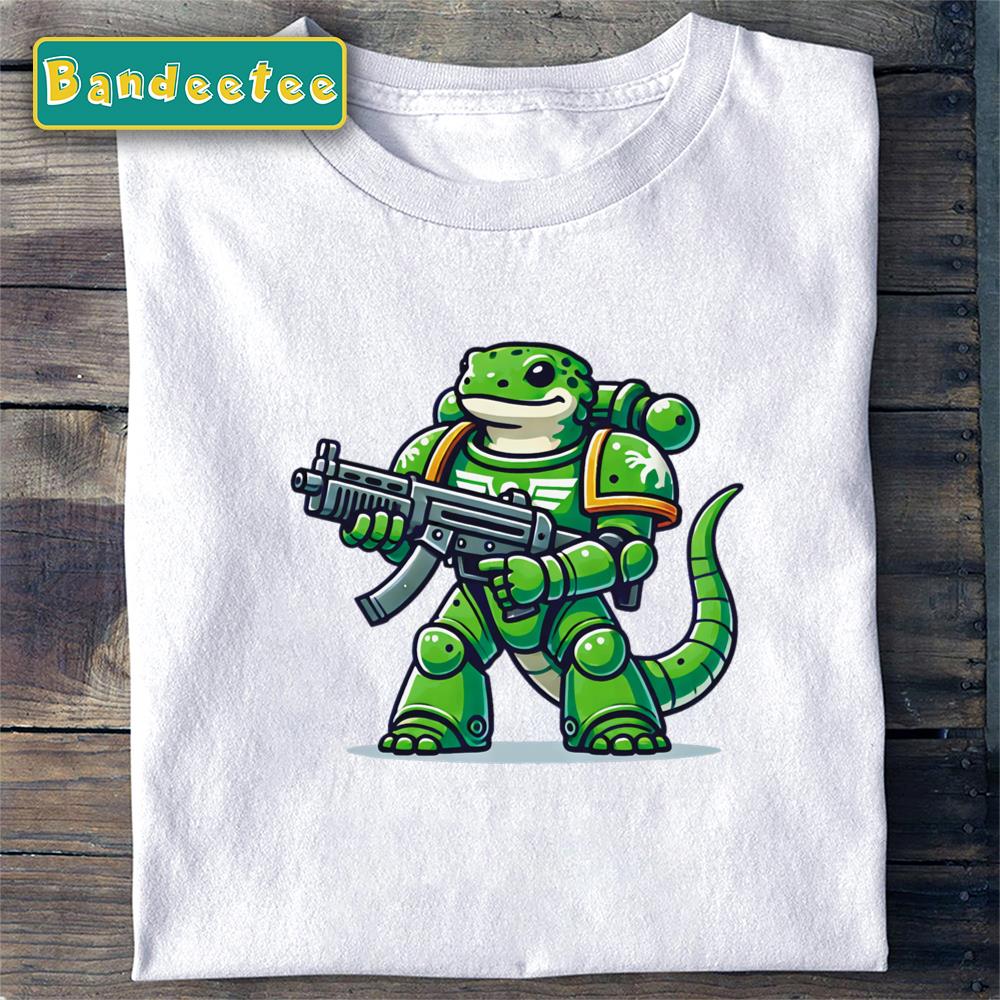 Machine Gun Version Warhammer Salamanders Unisex T-Shirt