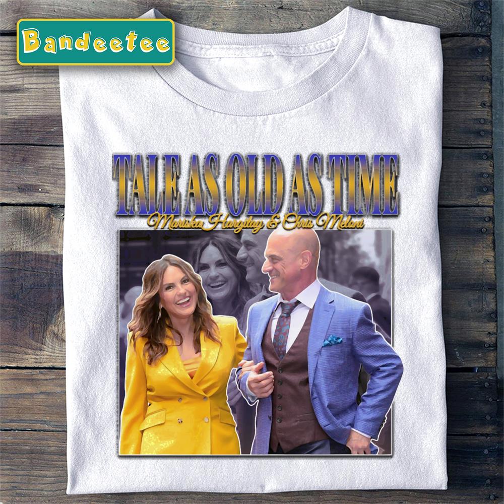 Mariska Hargitay And Chris Meloni As Olivia Benson And Elliot Unisex T-Shirt