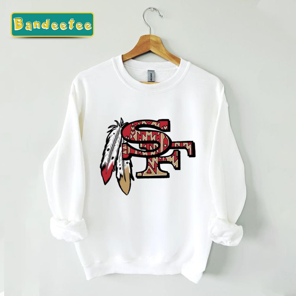 Native American 49ers Logo Unisex Sweatshirt