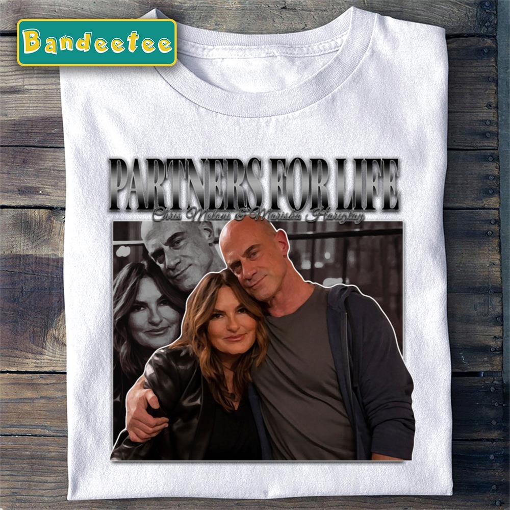 Partners For Life Mariska Hargitay And Chris Meloni Unisex T-Shirt