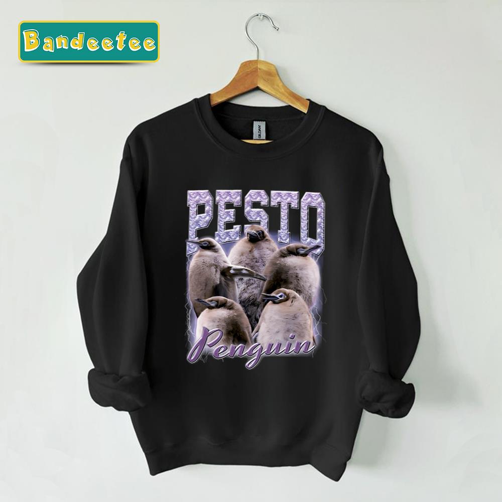 Pesto The Penguin Funny Cute Animal Unisex Sweatshirt