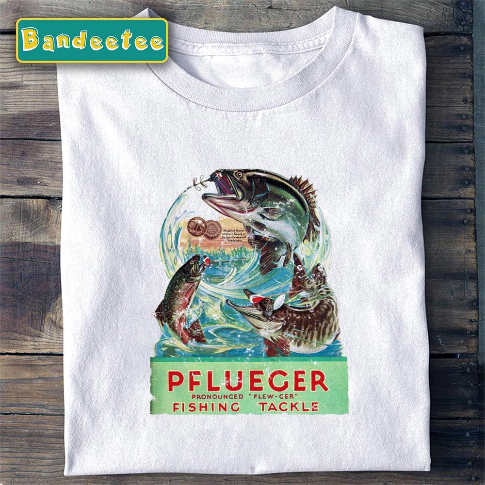 Pflueger Fishing Tackle Fishing Lover Unisex T-Shirt