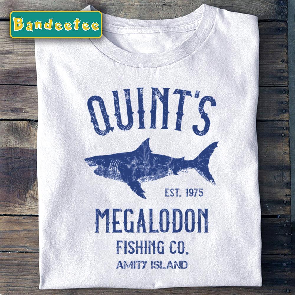 Quint’s Megalodon Shark Fishing The Meg Unisex T-Shirt