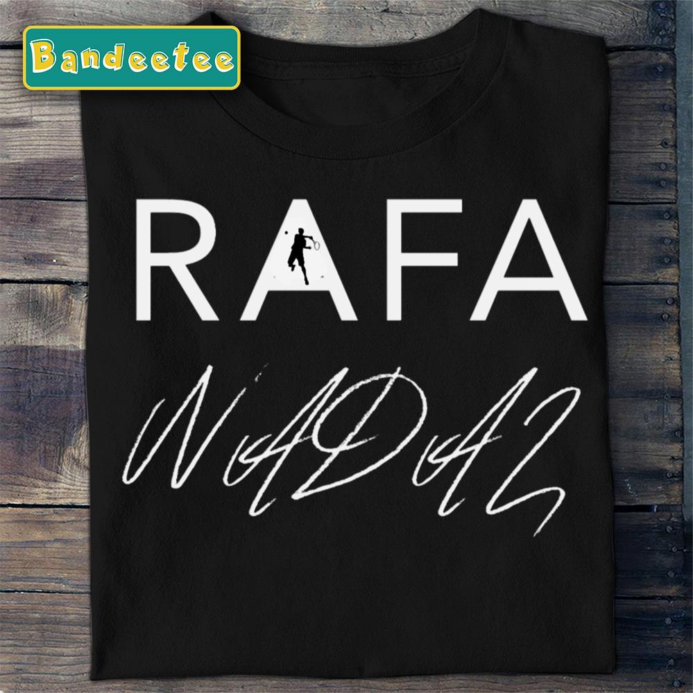 Rafa Nadal Tennis Signature Unisex T-Shirt