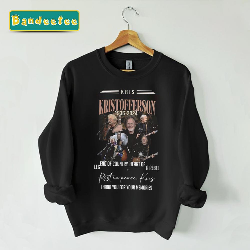 Rest In Peace Kris Kristofferson Unisex Sweatshirt