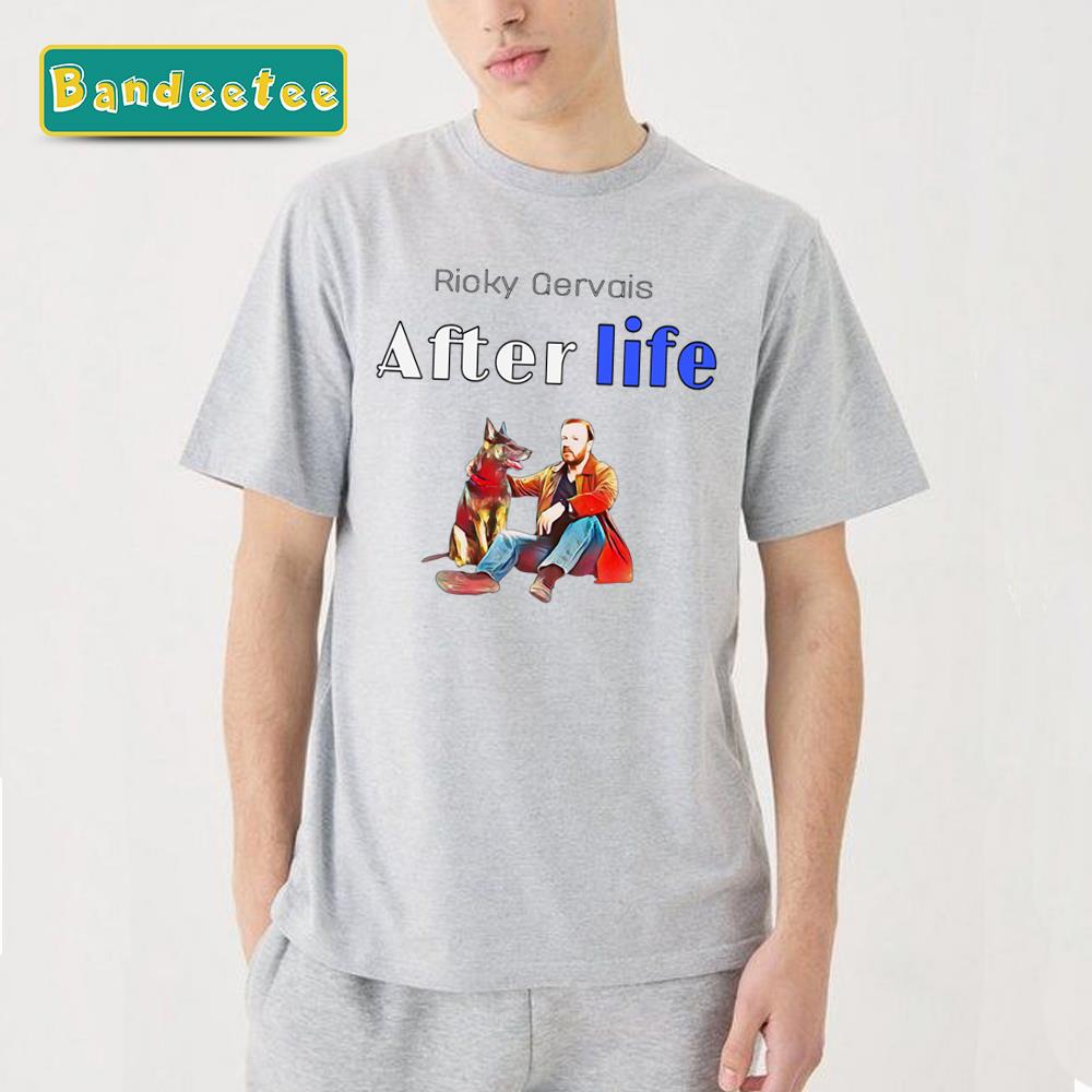 Ricky Gervais And His Dog Afterlife Unisex T-Shirt