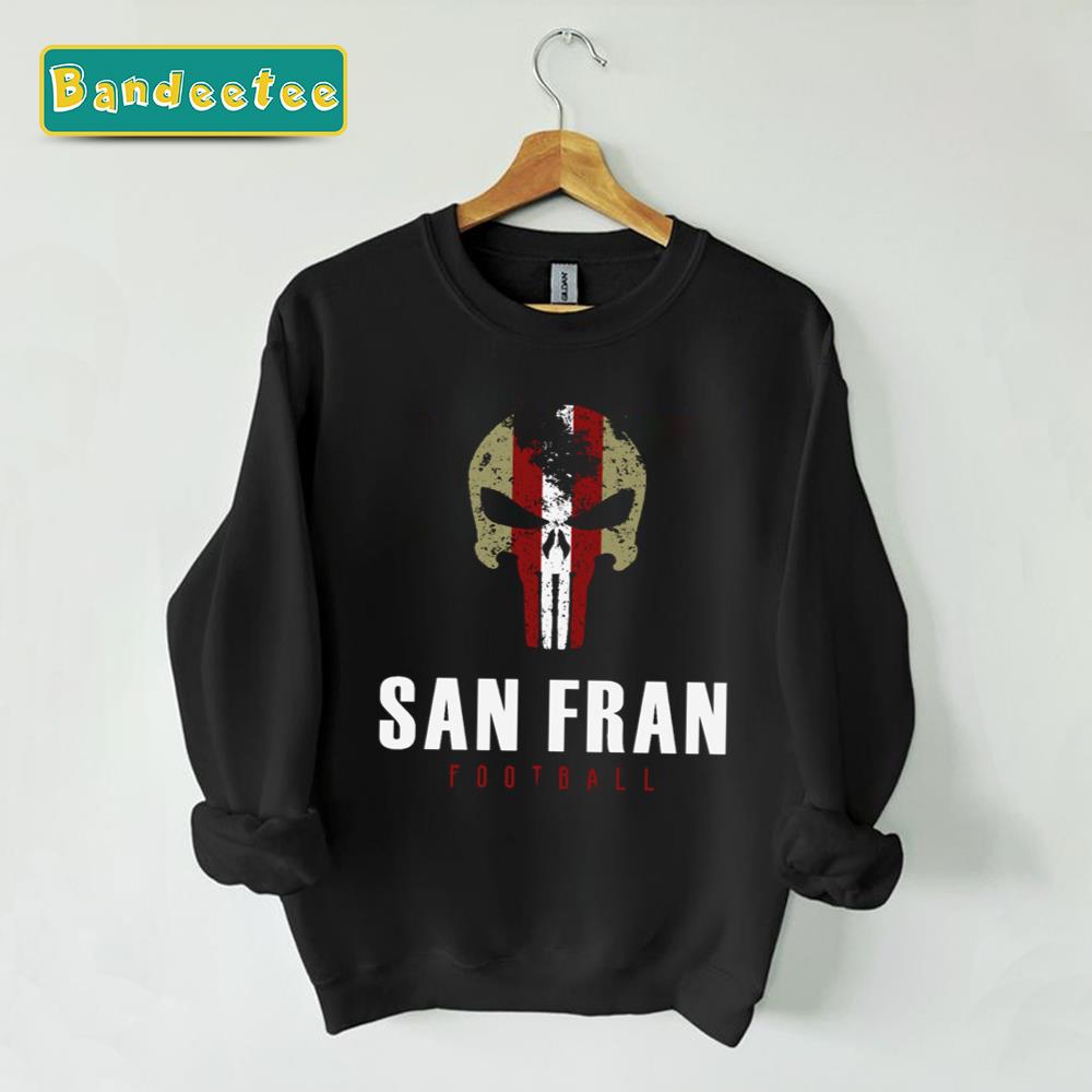 San Francisco Pro Football Vintage Grunge Unisex Sweatshirt