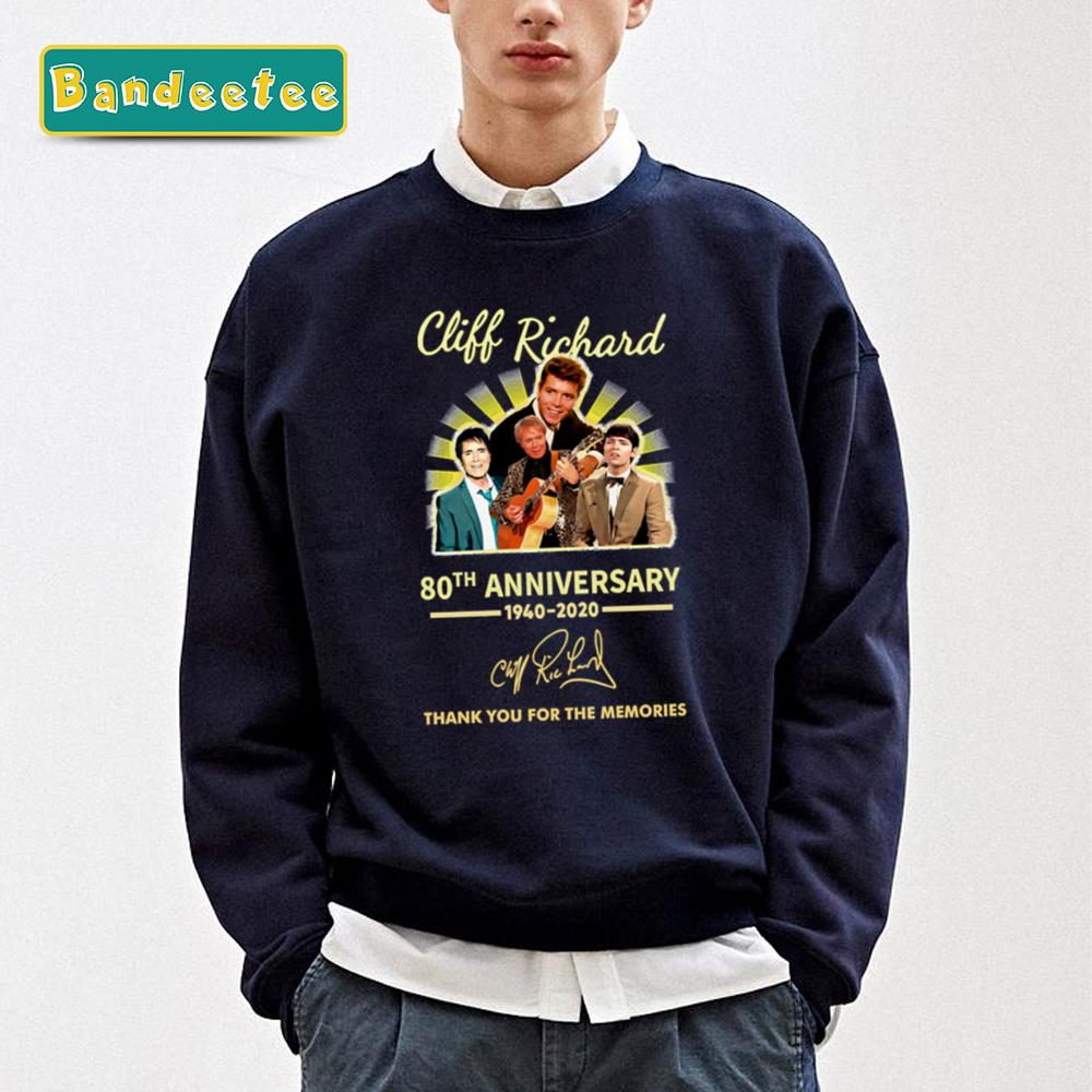 Signature For The Memories Cliff Richard Unisex Sweatshirt