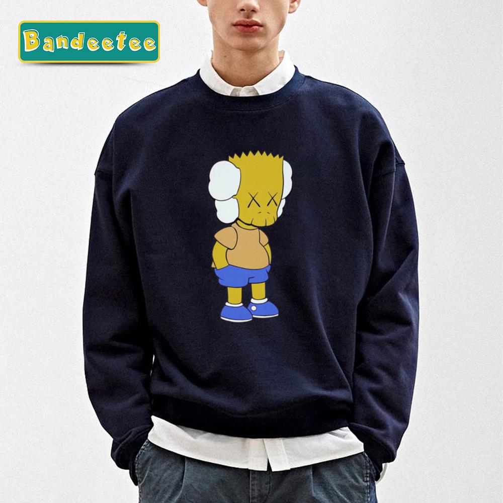 Sun Flower Kaws Figurine Art Unisex Sweatshirt