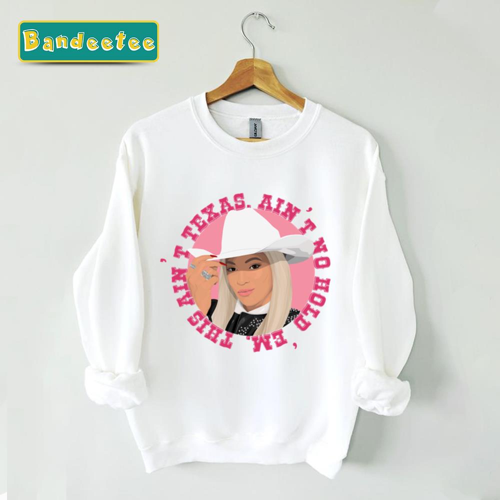 Texas Hold ’em Beyonce Pink Art Unisex Sweatshirt