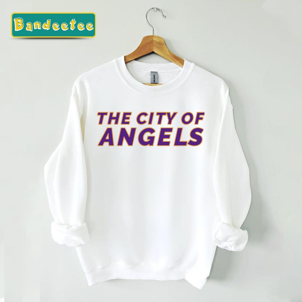 The City Of Angels Purple Lakers Unisex Sweatshirt