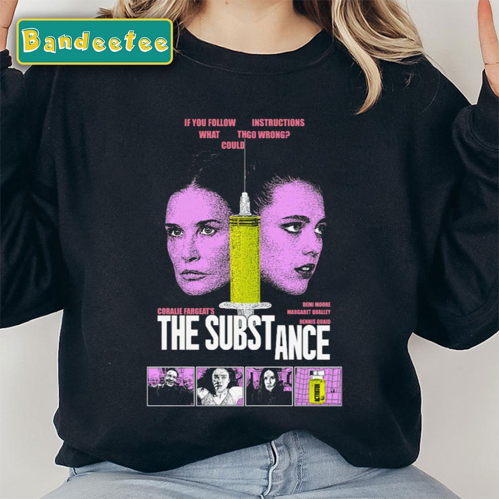 The Substance Movie Horror Style Unisex Sweatshirt