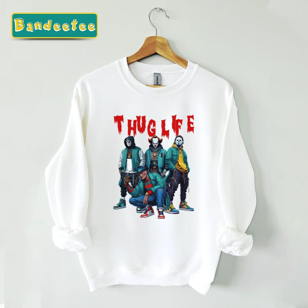 Thug Life Halloween Freddy Krueger Unisex Sweatshirt