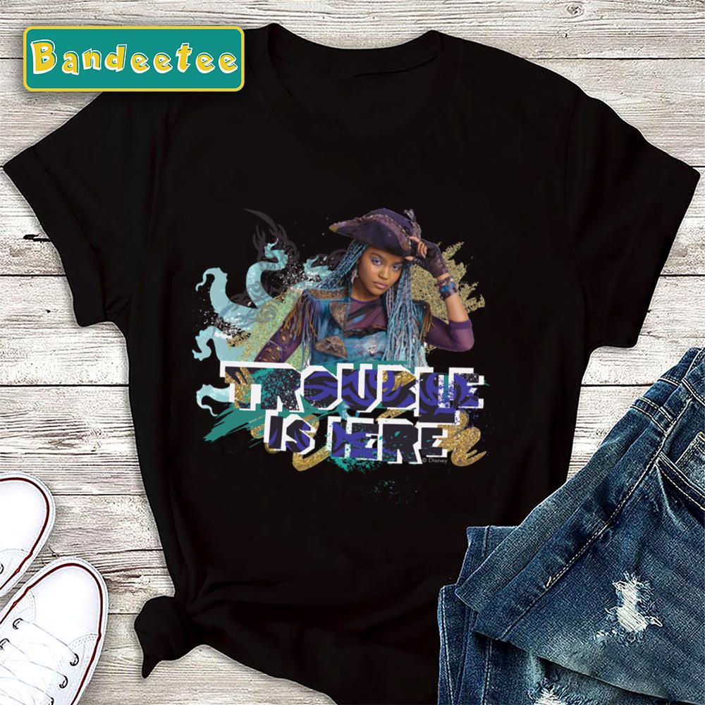 Uma Trouble Is Here Descendants Unisex T-Shirt