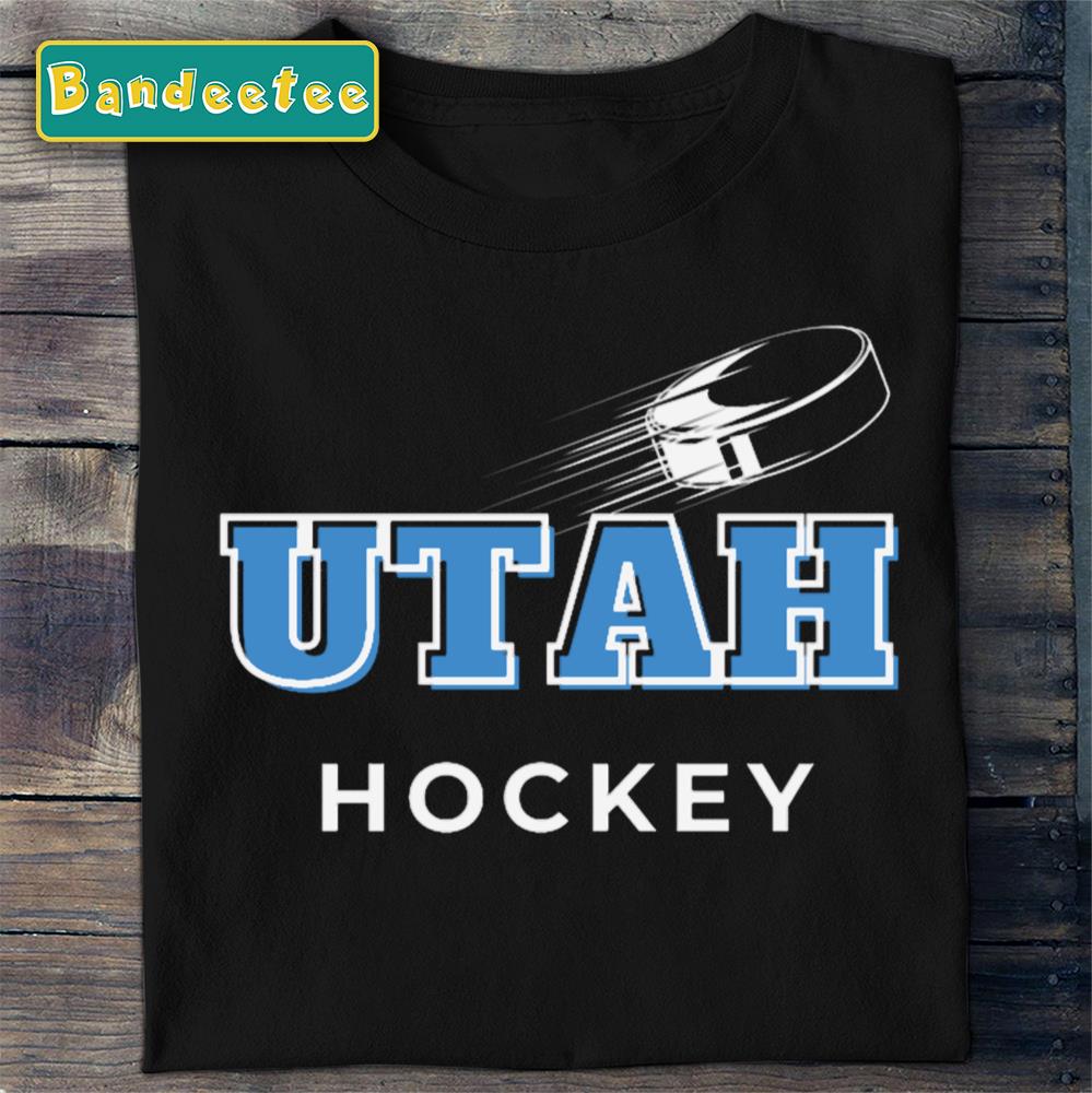 Utah Hockey Design With A Yeti Unisex T-Shirt