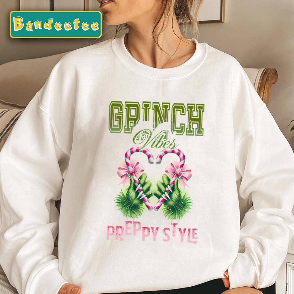 Сandy Сanes In The Green Grinch Christmas Unisex Sweatshirt