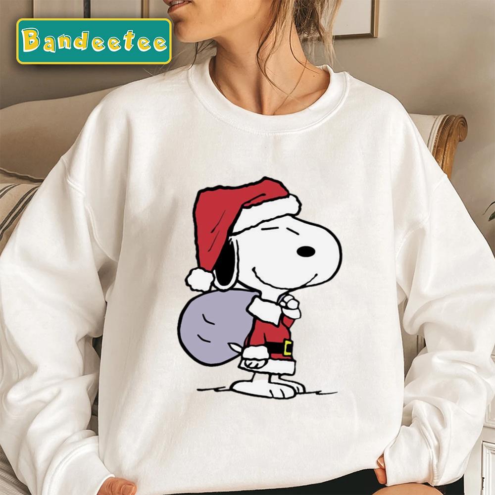 Beagle As Santa Snoopy Christmas Unisex Sweatshirt